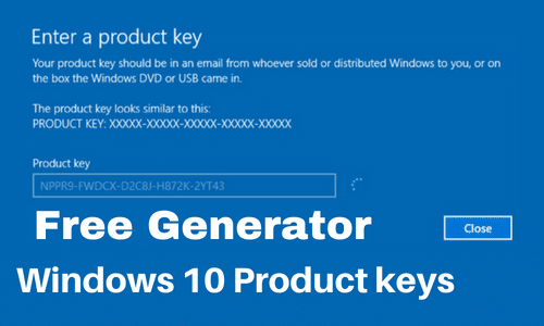 windows 10 enterprise activation key list