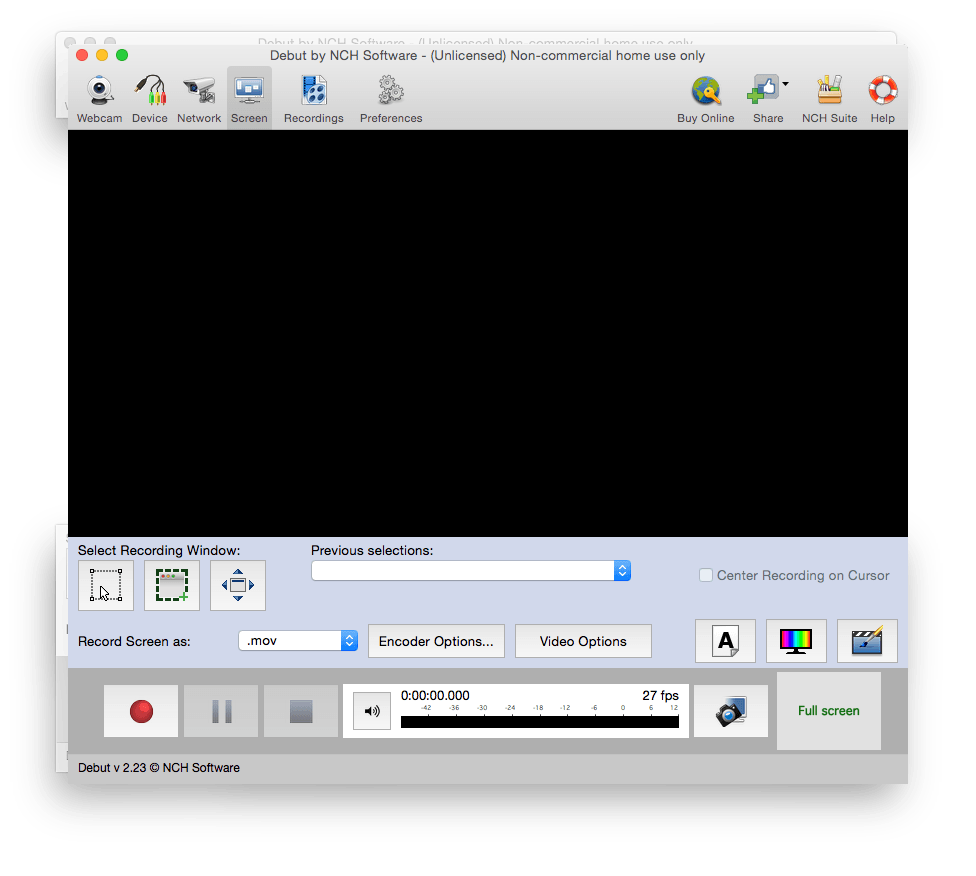 video recording software for mac
